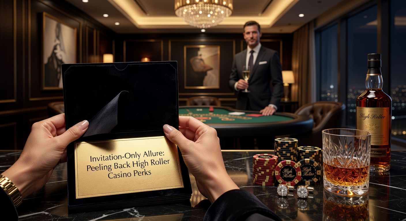 Luxurious casino VIP lounge with high rollers enjoying private gaming tables and champagne service
